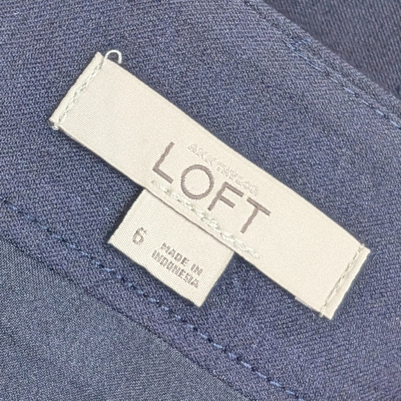 Loft navy blue skirt - Picture 7 of 7